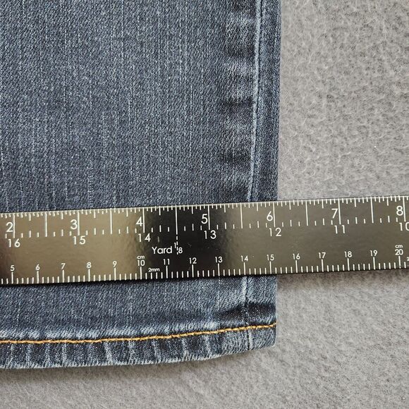 GAP 1969 Women 29/8 Blue Dark Wash Low Rise Always Skinny Stretch Denim Jeans - Picture 13 of 13